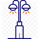 Parklampe Dekoration Garten Symbol