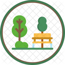 Park Landscape  Icon