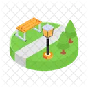 Park Location Navigation Icon