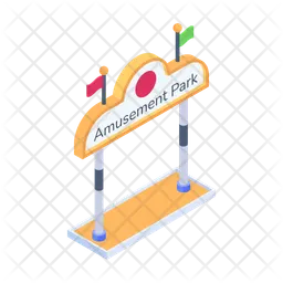 Park Signboard  Icon