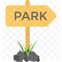 Park Signpost Sign Icon