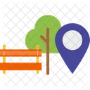 Parklage Park Lage Symbol