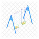 Park Swing Playground Icon