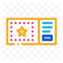 Amusement Park Ticket Icon