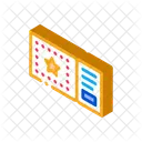 Amusement Park Ticket Icon