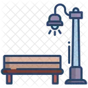 Parkbank Park Garten Symbol