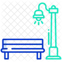 Parkbank Park Garten Symbol