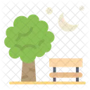 Bank Stuhl Park Symbol