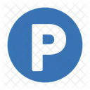 Parked Sign Road Icon