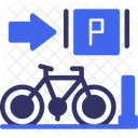 Parked Bicycles Bicycle Parking Bikes Parked Icon