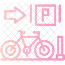 Parked Bicycles Bicycle Parking Bikes Parked Icon