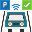 Parked Car Stationary Car Parked Vehicle Icon
