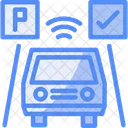 Parked Car Stationary Car Parked Vehicle Icon