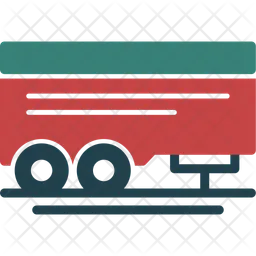 Parked Trailer  Icon