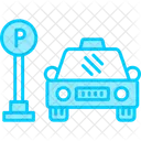 Parken Stadtelemente Auto Symbol