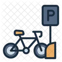 Parking Vehicle Bike Icon