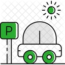 Parking Car Sign Icon