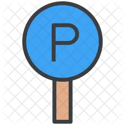 Parking Flag Icon