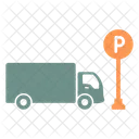 Parking Truck Car Icon