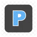 Parking Sign Symbol Icon