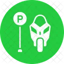Parking Motorcycle Park Icon