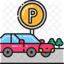 Parking Car Parking Parking Area Icon