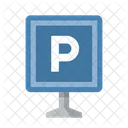 Parking Board Parking Stand Board Park Vehicle Icon