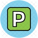 Parking Sign Car Icon