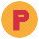 Parking P Public Icon