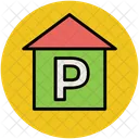 Parking Area Garage Icon