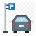 Parking Car Sign Icon