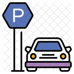 Parking Flag Icon