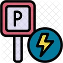 Parking Ev Plug Icon