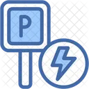 Parking Ev Plug Icon