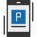 Parking App Icon Mobile App Icon Parking Application Symbol Symbol