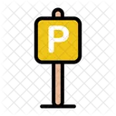 Street Sign Parking Area Parking Icon