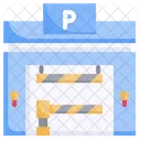 Parking Area Parking Building Multilevel Parking Icon