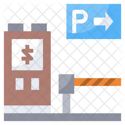 Parking Barrier  Icon