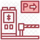 Parking Barrier  Icon