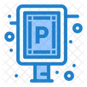 Parking Board Car Parking Parking Area Icon