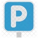 Car Parking Location Direction Icon