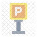 Parking Board Parking Sign Parking Area Icon