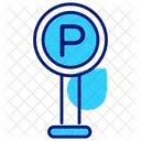 Parking Board Pole Icon