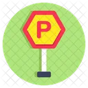 Parking Board Roadboard Guideboard Icon