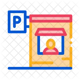 Parking Booth  Icon