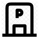 Parking Building Icon