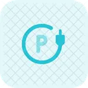 Parking Charge Technology Parking Charge Plug Icon