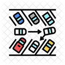 Parking Diagonal  Icon