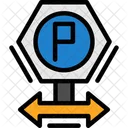Parking Direction Signs Wayfinding Signs Parking Arrows Icon