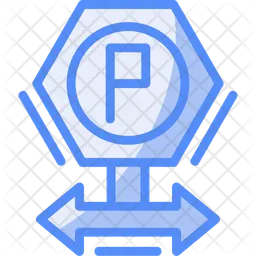 Parking Direction Signs  Icon